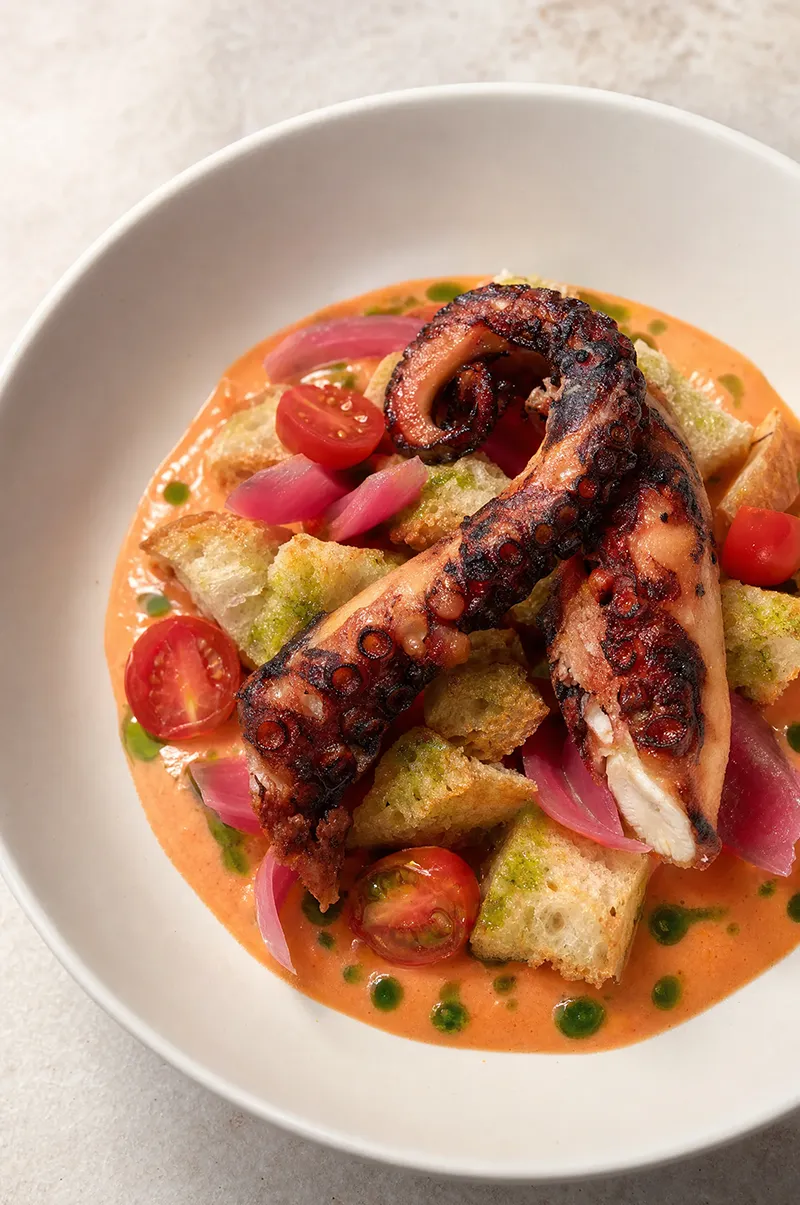 Panzanella di polpo